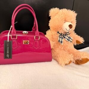 La Terre Pink Shoulder Bag